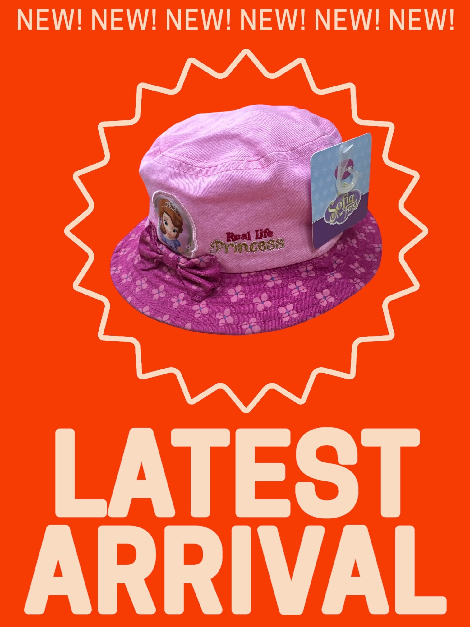 Disney Sofia the First Hat – Official Licensed Kids Cap