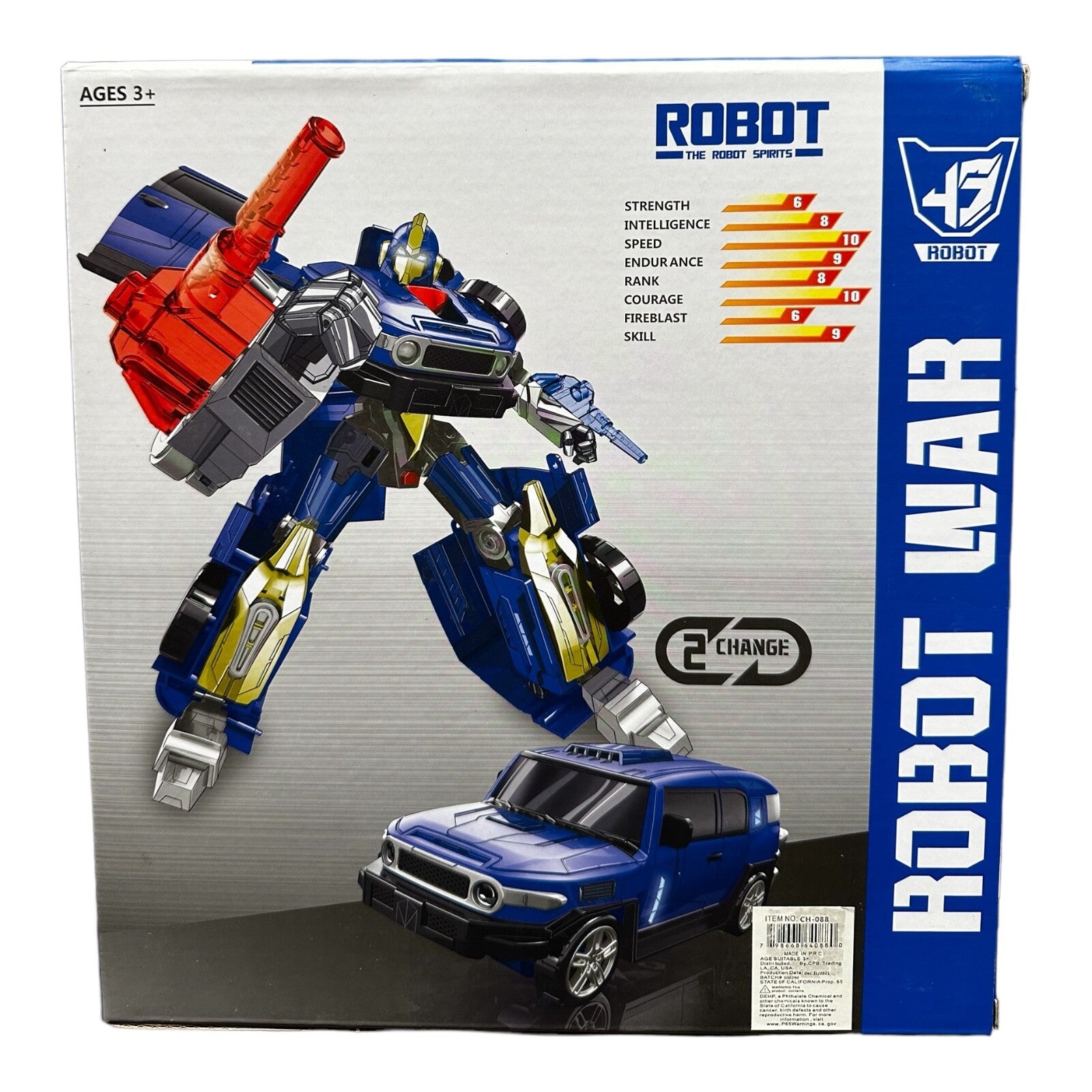 Transformer Robot War / robot / super robot transformer / action figure
