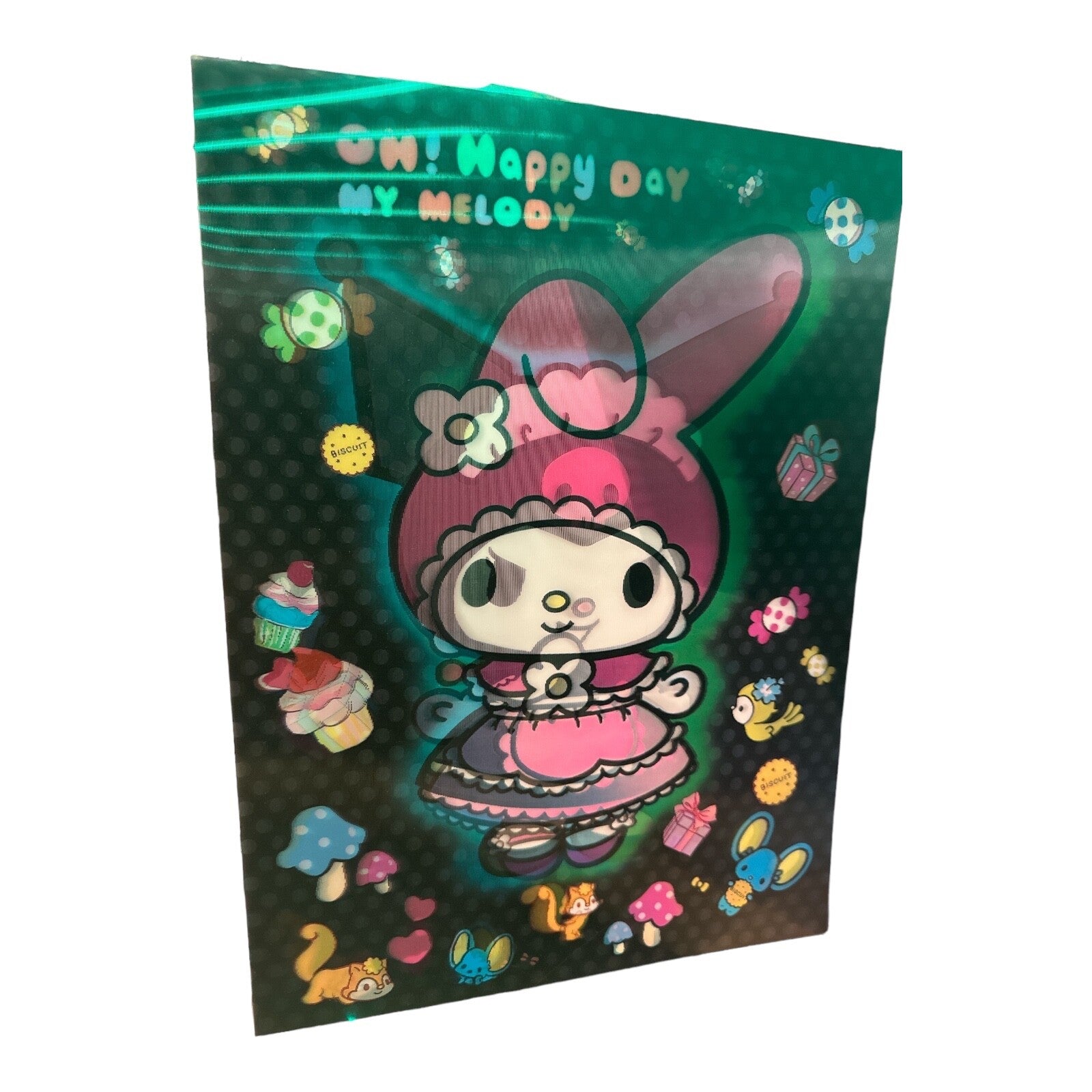 hello kitty 3d poster 11.5in x 15.5in / 3D Anime Poster / Hello kitty poster