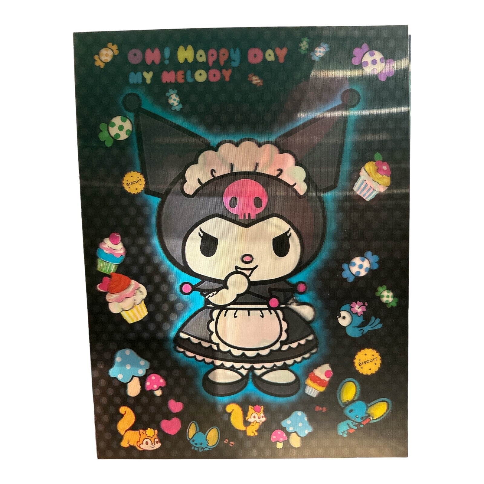 hello kitty 3d poster 11.5in x 15.5in / 3D Anime Poster / Hello kitty poster