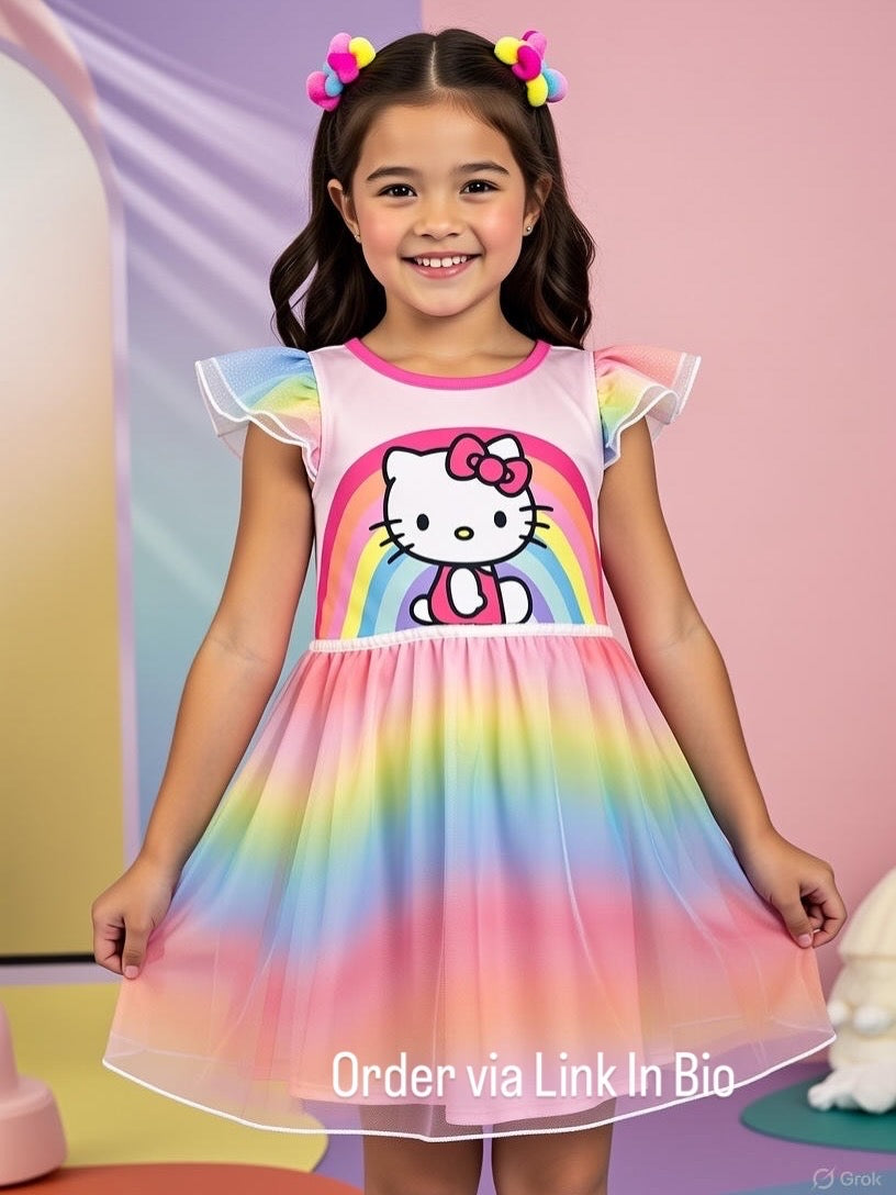 Hello Kitty Licensed Dress Pin – Sizes 2T & 3T (Toddler Girls)