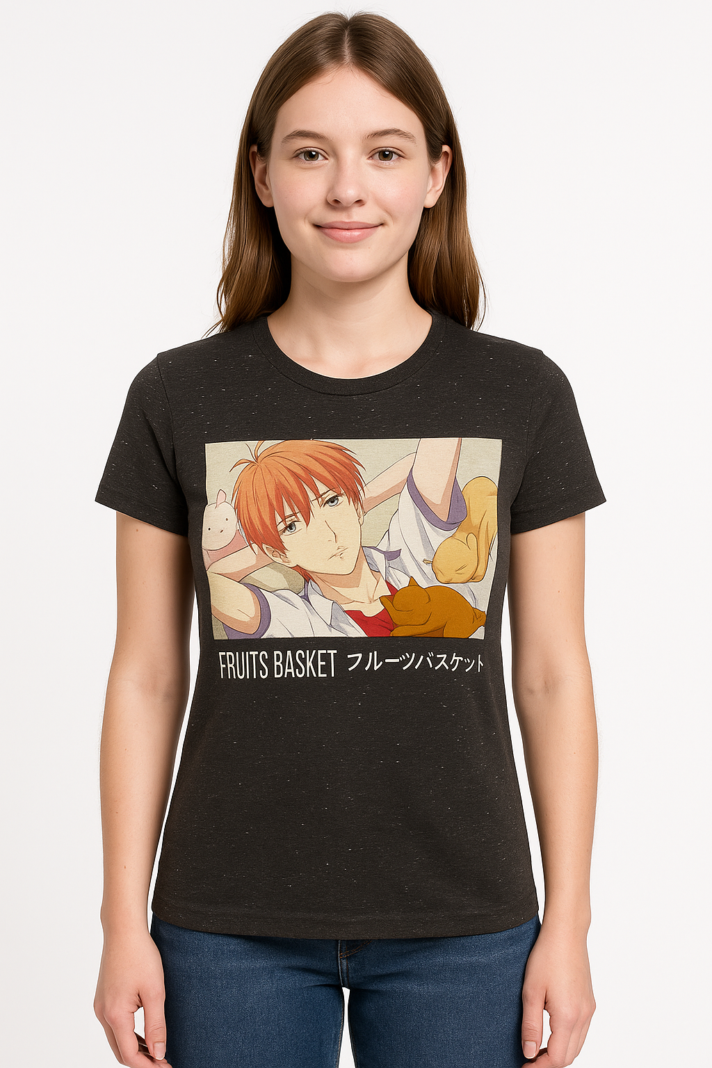 Fruits Basket Teen Girl T-Shirt – Official Licensed Anime Graphic Tee