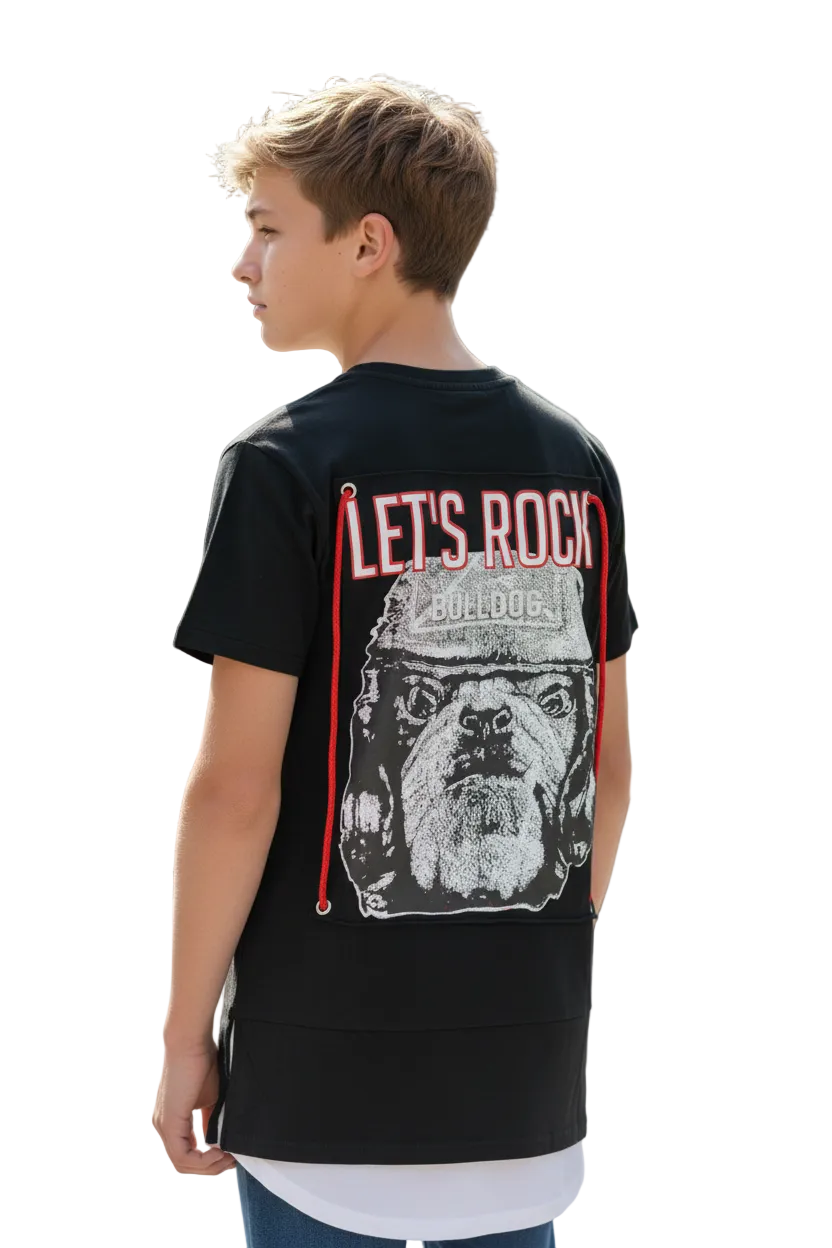 Men’s & Teen Graphic Cotton T-Shirt – Soft Premium Fabric, Front & Back Print, Casual Streetwear Tee