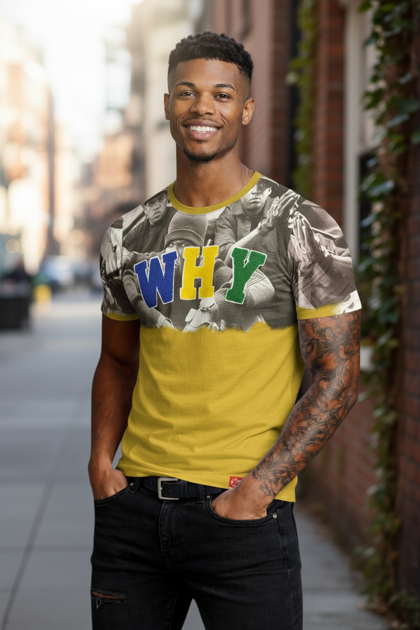 Men’s Graphic Cotton T-Shirt – Premium Soft Fabric, Front Print, Casual Style