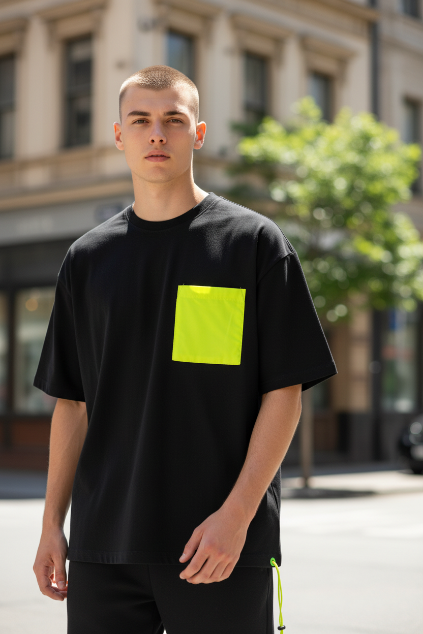 Men’s Graphic Cotton T-Shirt – Premium Soft Fabric, Front Print, Casual Style