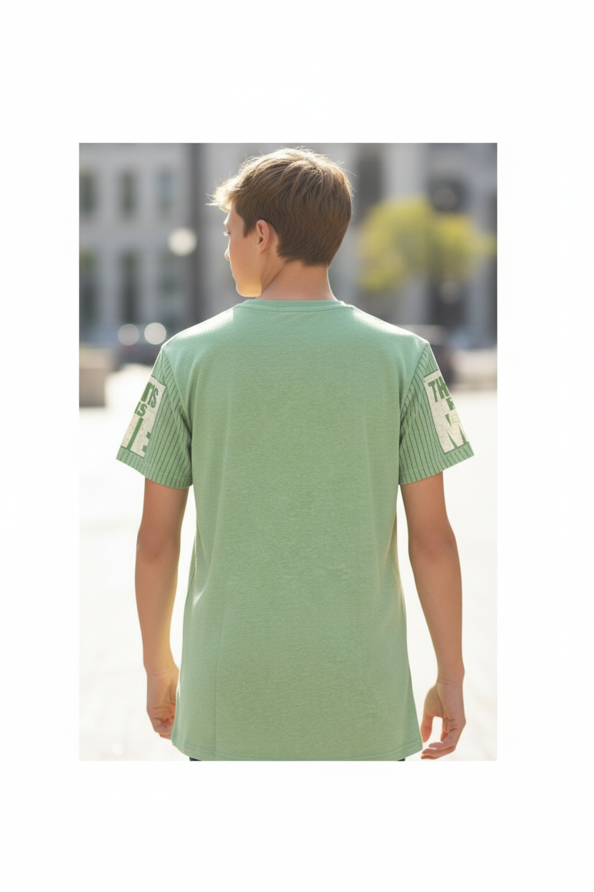 Teen Cotton Graphic T-Shirt – High Quality Fabric, Soft Feel, Front Print