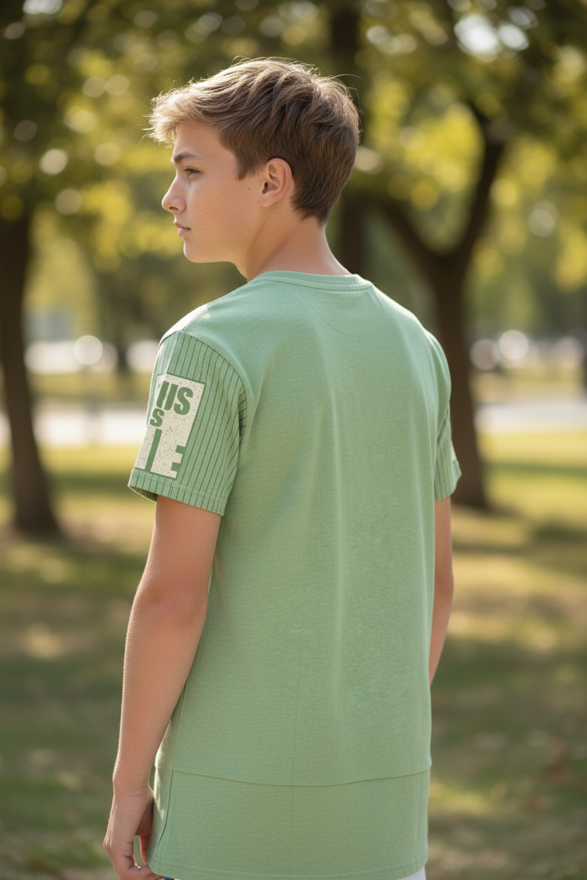 Teen Cotton Graphic T-Shirt – High Quality Fabric, Soft Feel, Front Print