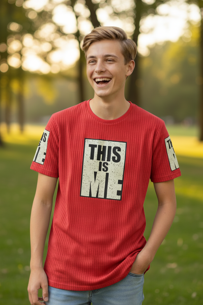 Teen Cotton Graphic T-Shirt – High Quality Fabric, Soft Feel, Front Print