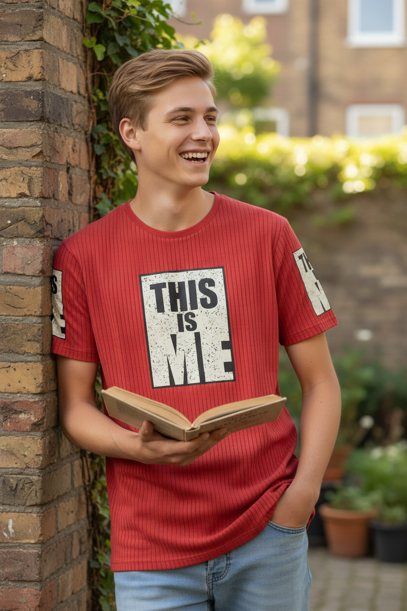 Teen Cotton Graphic T-Shirt – High Quality Fabric, Soft Feel, Front Print