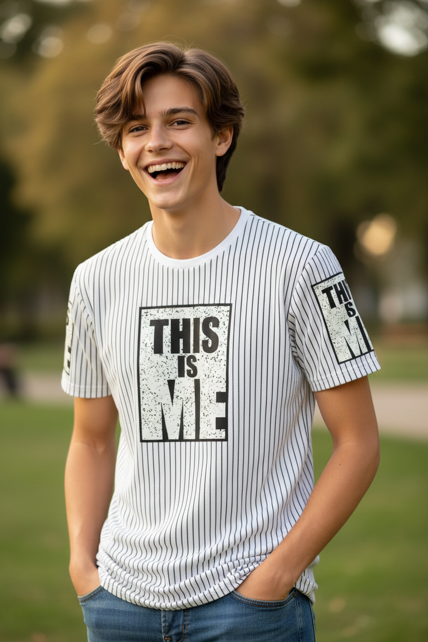 Teen Cotton Graphic T-Shirt – High Quality Fabric, Soft Feel, Front Print