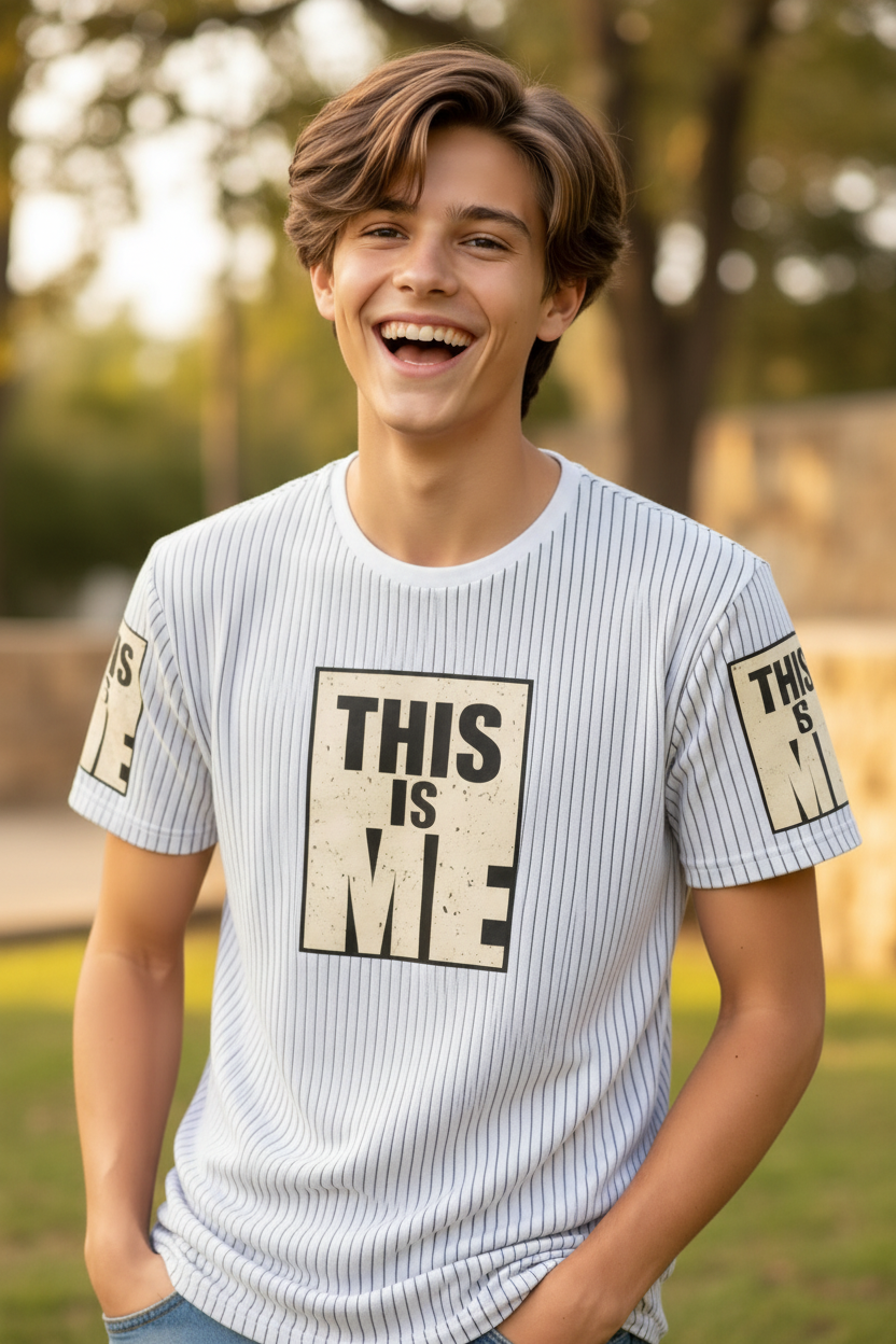 Teen Cotton Graphic T-Shirt – High Quality Fabric, Soft Feel, Front Print