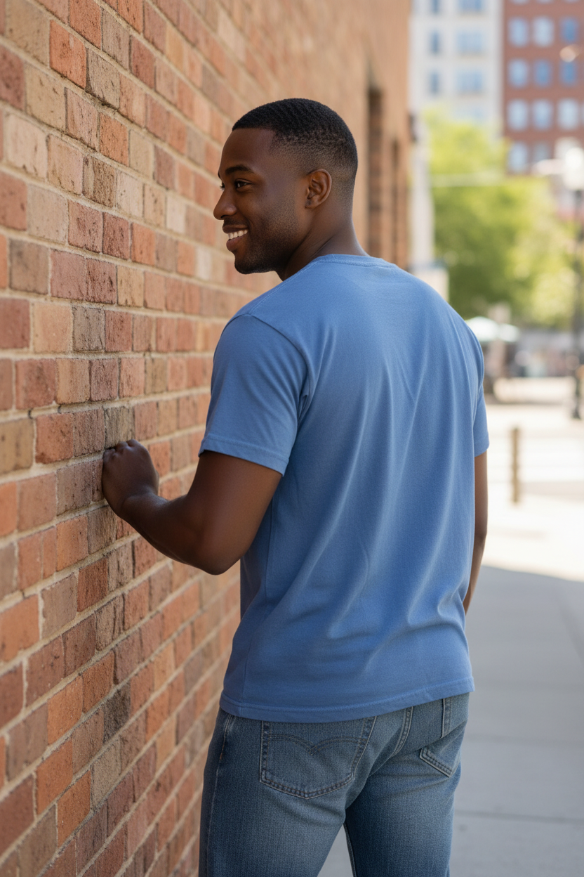 California Men’s T-Shirt – High Quality Cotton, Classic Print, Comfortable Casual Wear