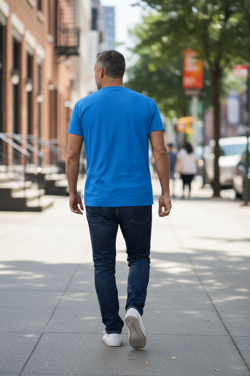 Unisex Fashion T-Shirt – Cotton Bear Design, Graphic Print, Casual Street Style