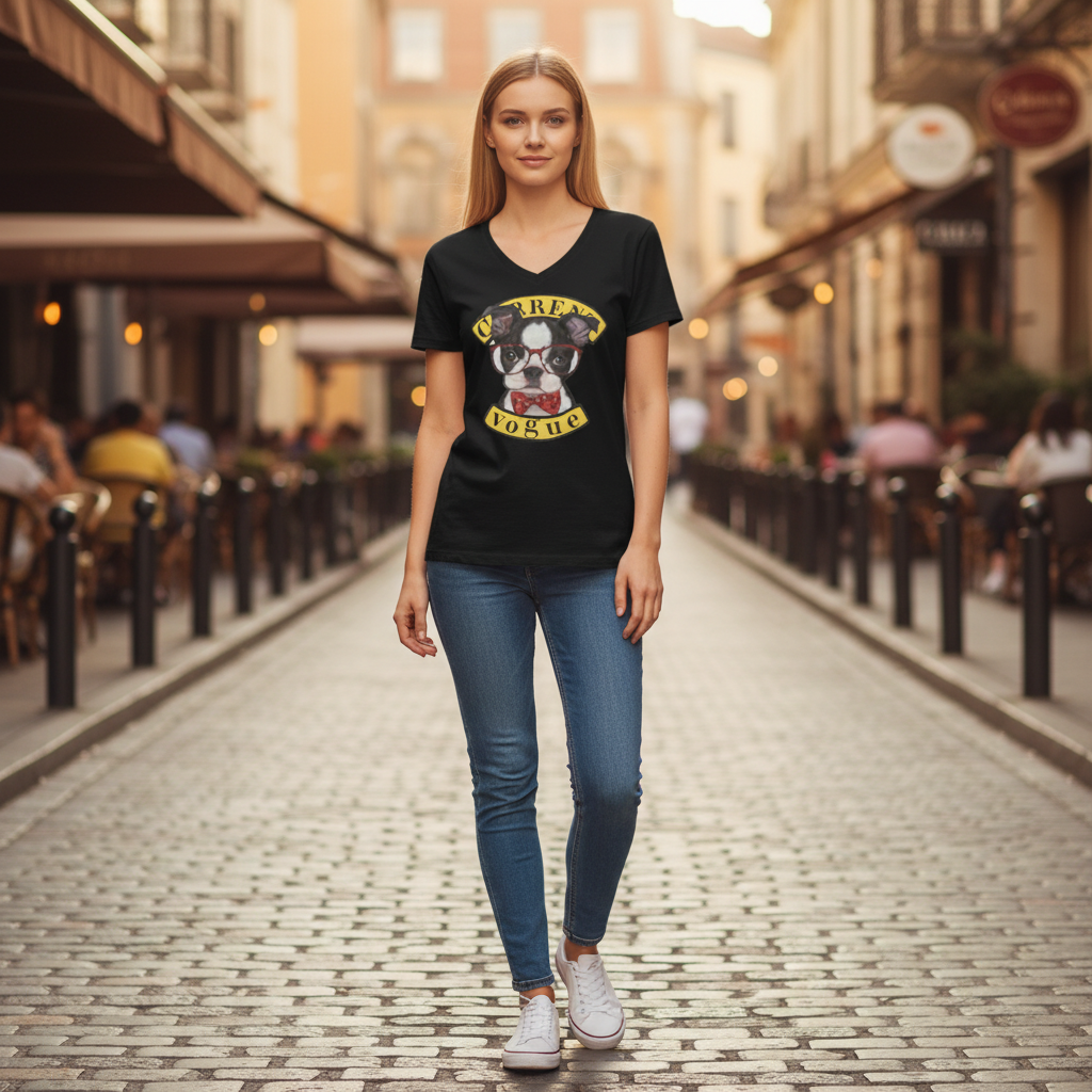 Fashion T-Shirt – Trendy Casual Short Sleeve Tee