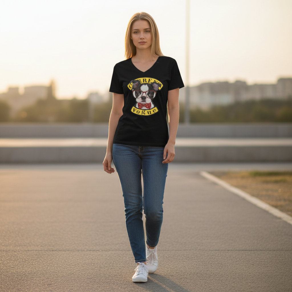 Fashion T-Shirt – Trendy Casual Short Sleeve Tee