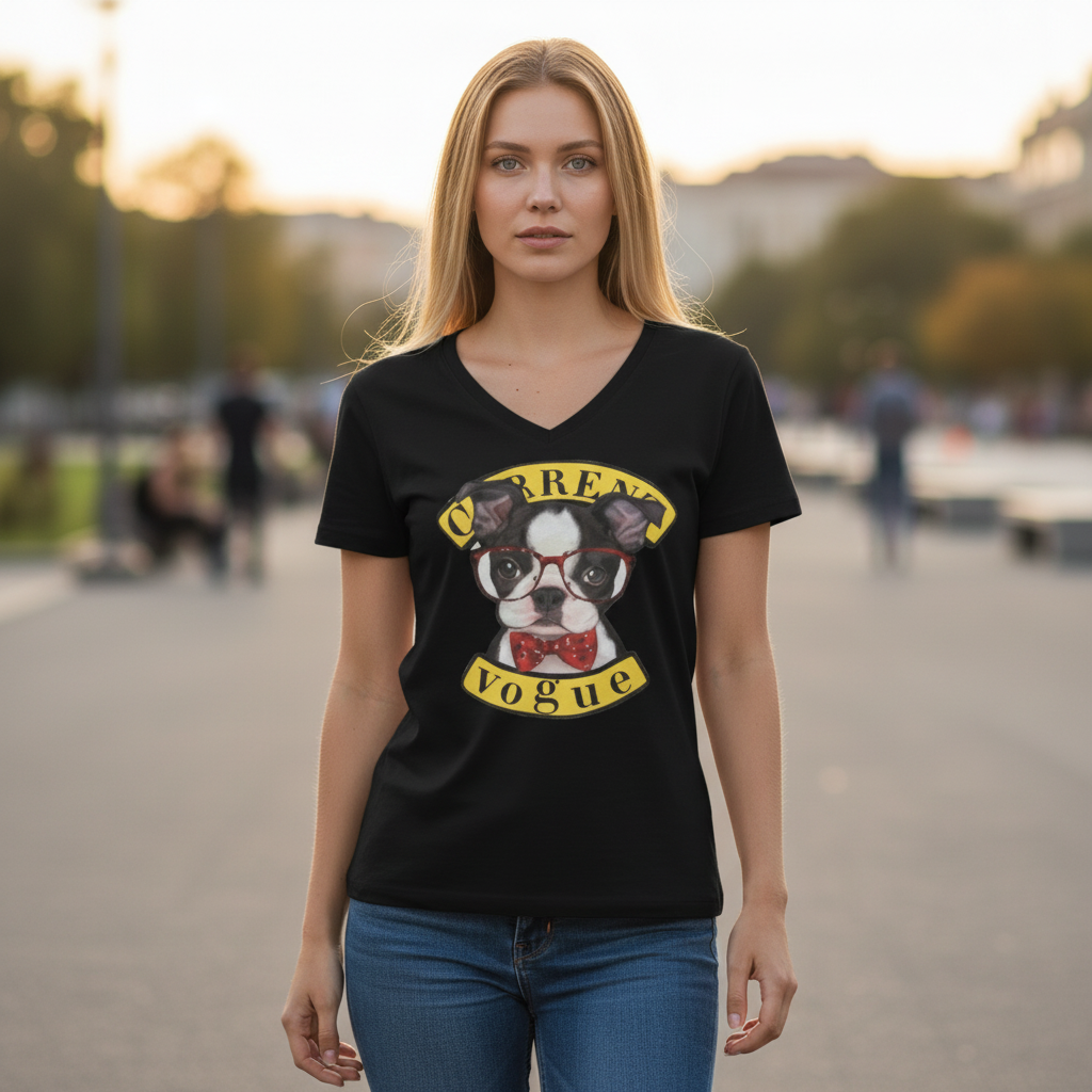 Fashion T-Shirt – Trendy Casual Short Sleeve Tee