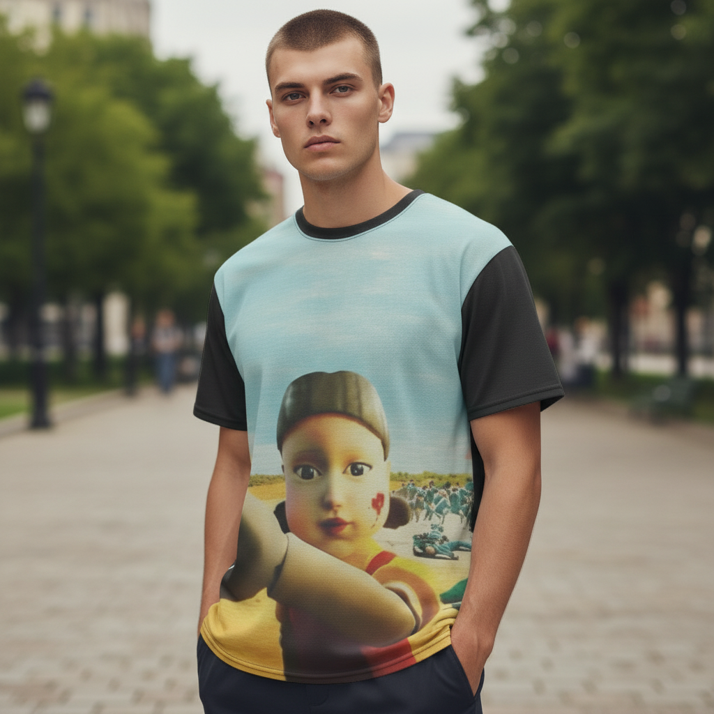 Survival Game Style Graphic T-Shirt – Unisex Anime-Inspired Tee
