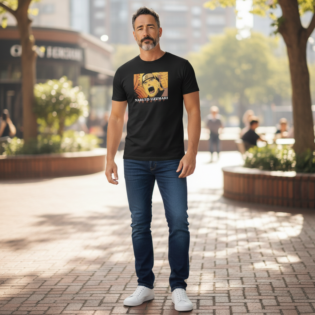 Ninja Adventure Style  Adult Graphic T-Shirt – Casual Tee
