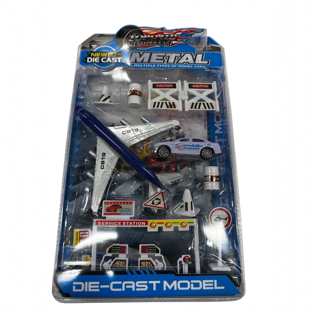 ✈️🌟 Die-Cast Model Airplane Set 🛩️✨
