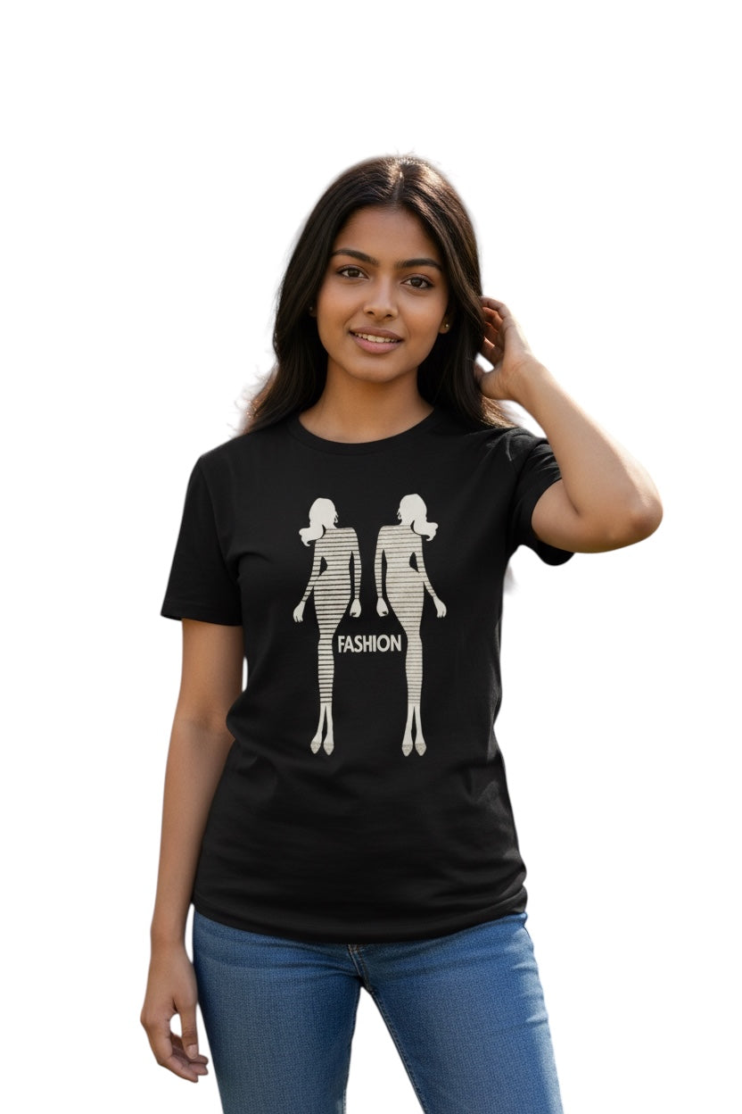 Women  Fashion T-Shirt – Trendy Casual Short Sleeve Tee