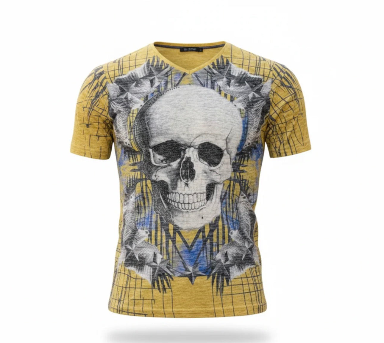 Mens Fashion T-Shirt – Super Soft Cotton, Designer Graphic Print, Trendy Style