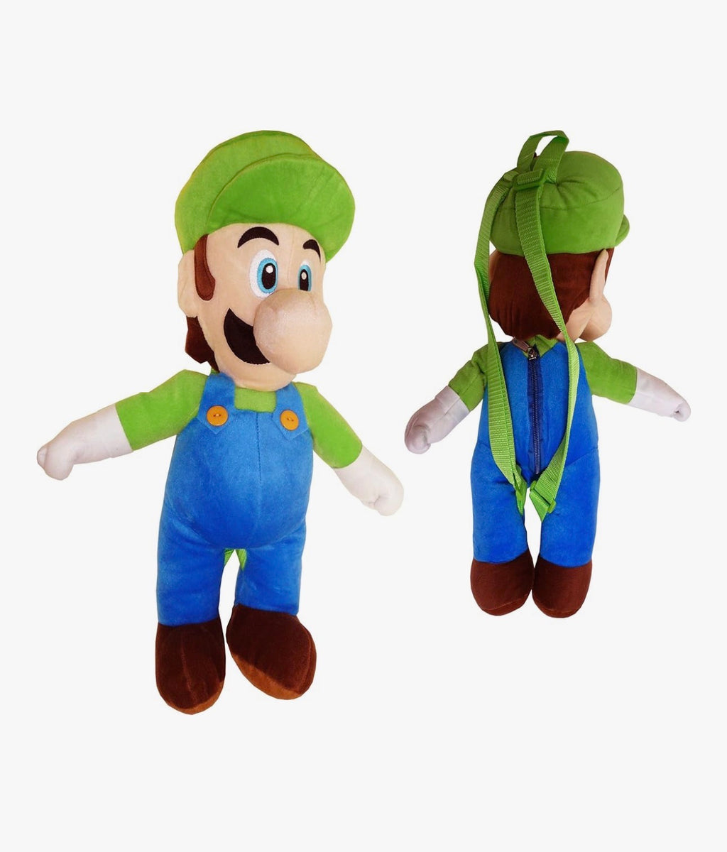 Luigi Plush Backpack-Super Mario Brothers Plush