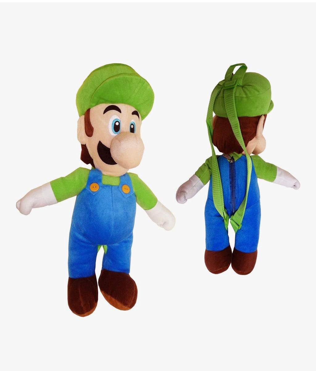 Luigi Plush Backpack-Super Mario Brothers Plush