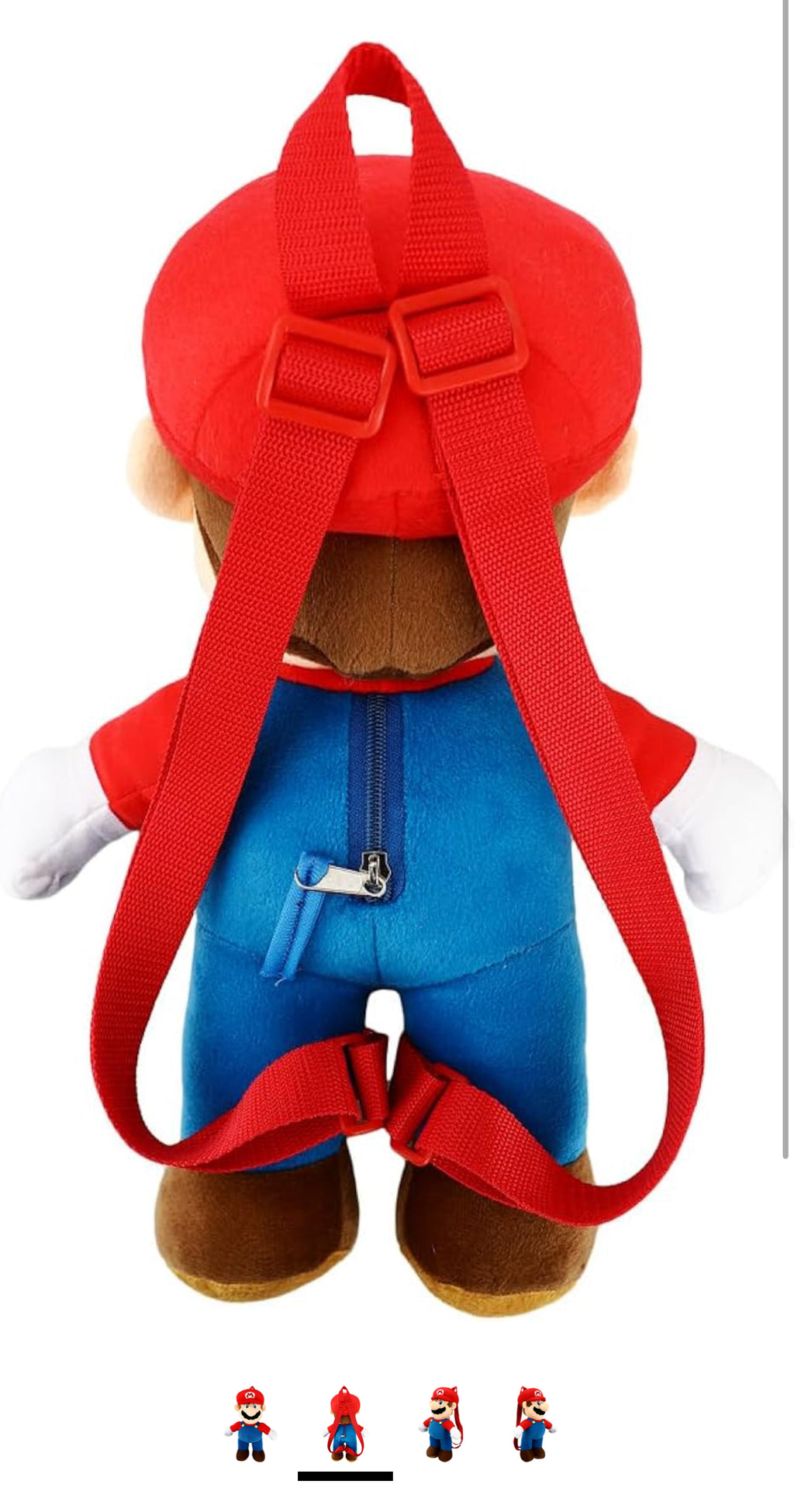 SUPER MARIO PLUSH BACKPACK 17'