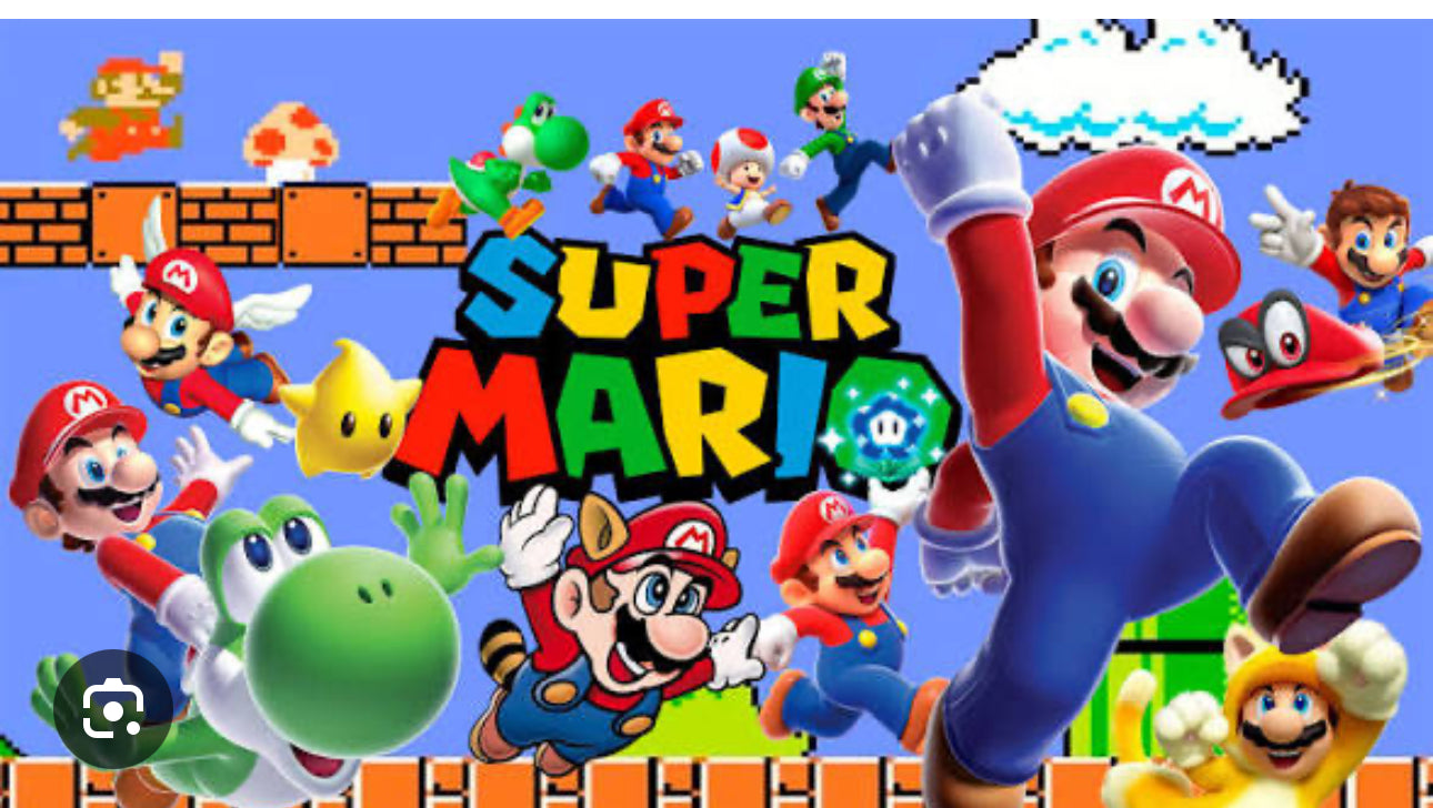 SUPER MARIO PLUSH BACKPACK 17'