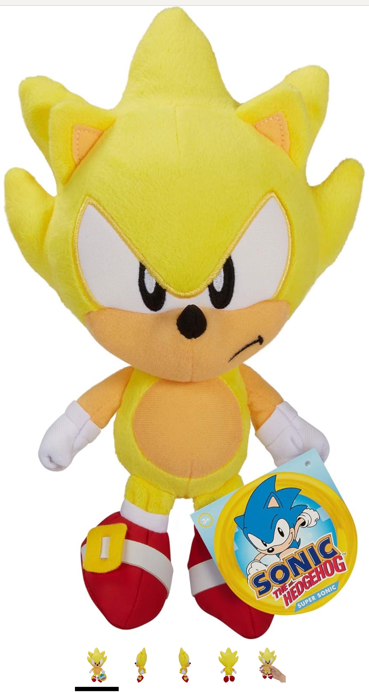 SONIC HEDGEHOG PLUSH TOY 12'