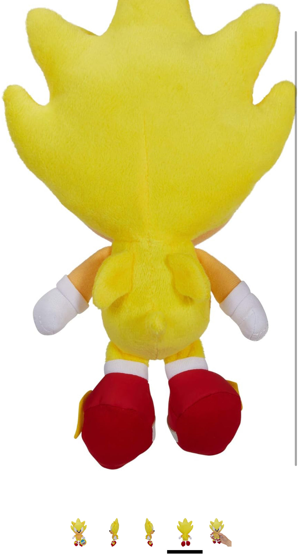 SONIC HEDGEHOG PLUSH TOY 12'