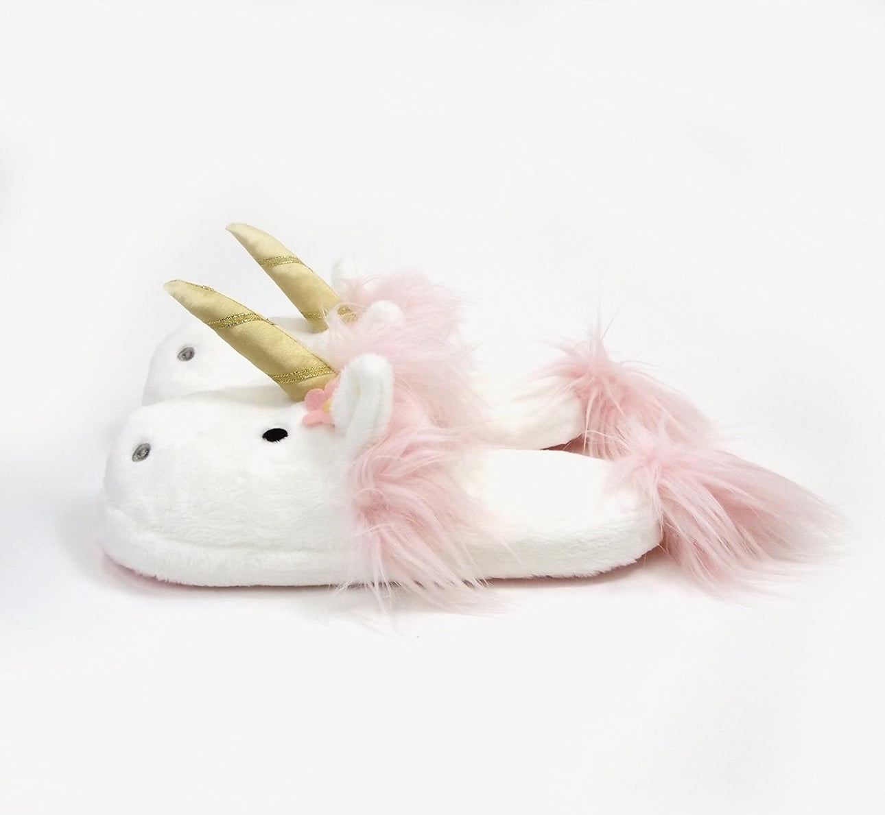 Plush Unicorn Adult Slippers - Fluffy, Magical & Oh-So-Comfy!