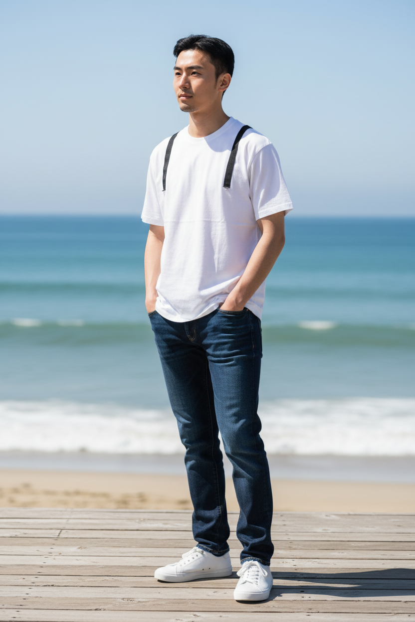 Men’s Fashion T-Shirt – Italian Design, Unique Style, 100% Cotton