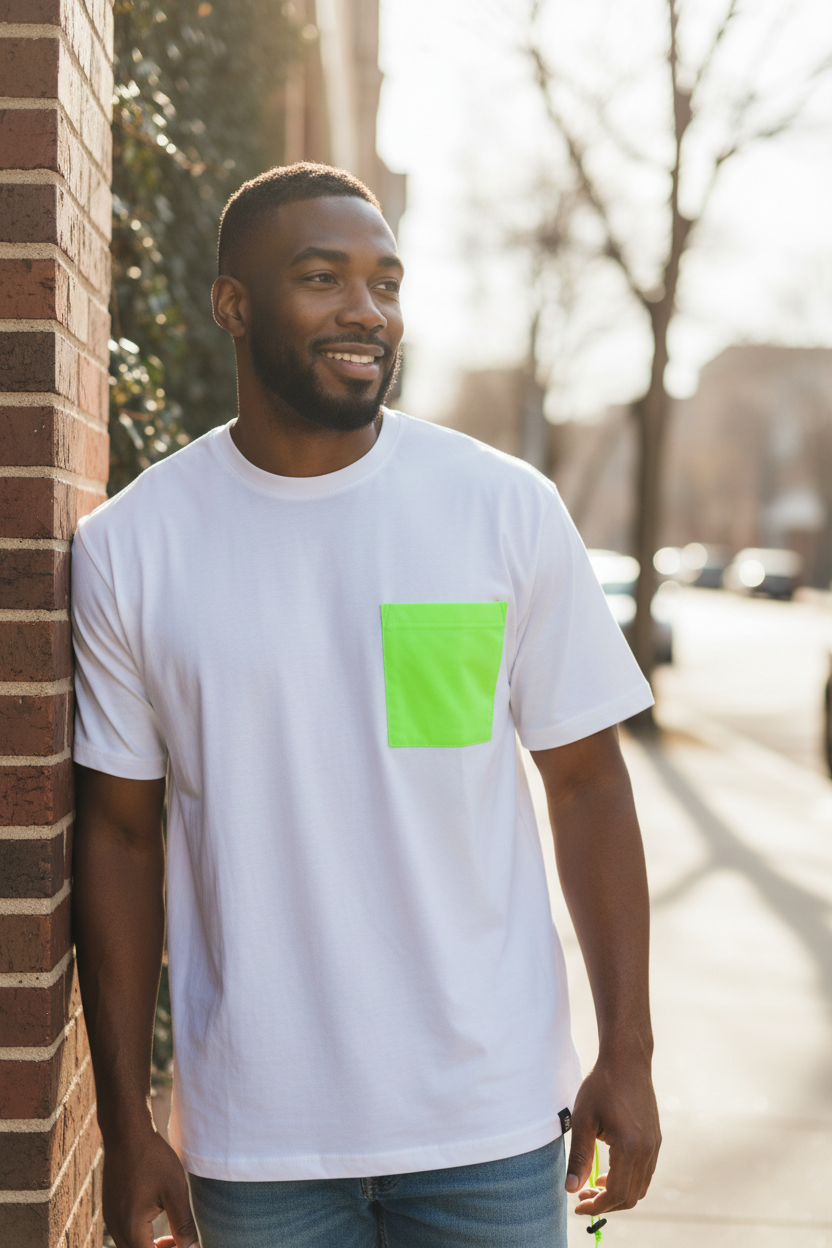 Men’s Fashion T-Shirt – Italian Design, Unique Style, 100% Cotton