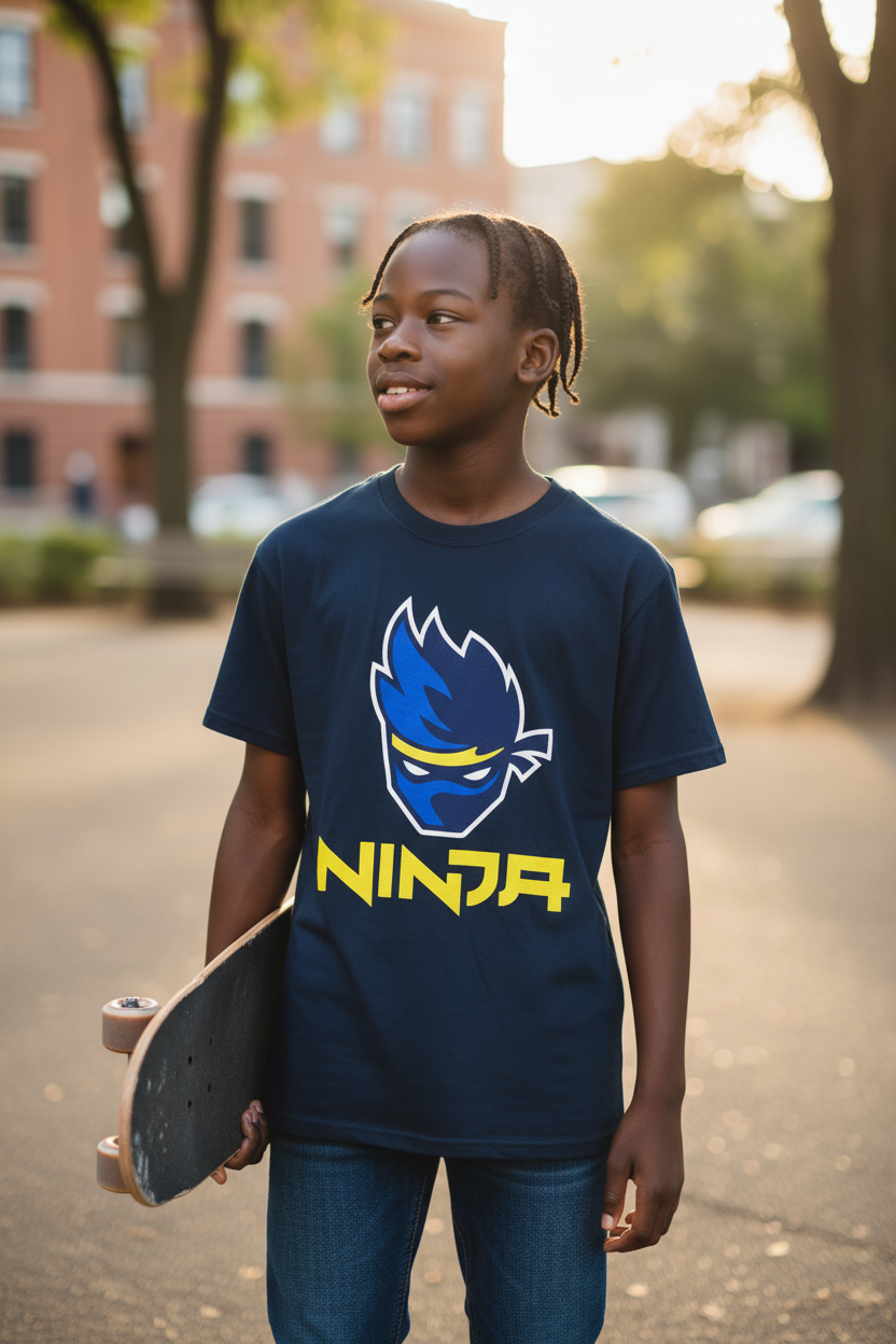 BOY TEEN T-SHIRT NINJA T-SHIRT