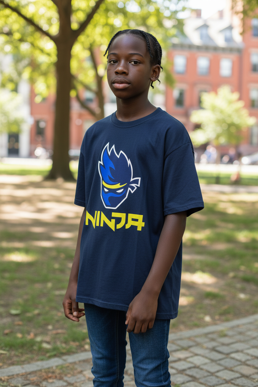 BOY TEEN T-SHIRT NINJA T-SHIRT