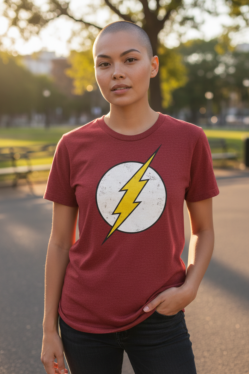 The Flash Unisex Teen & Adult T-Shirt – Official Licensed Graphic Tee