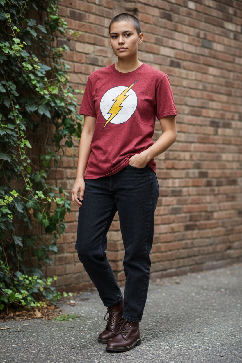 The Flash Unisex Teen & Adult T-Shirt – Official Licensed Graphic Tee
