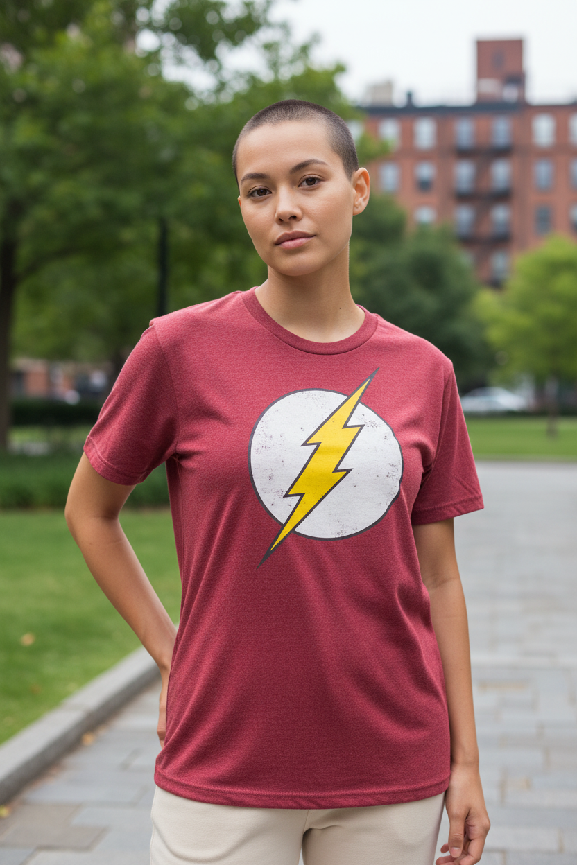 The Flash Unisex Teen & Adult T-Shirt – Official Licensed Graphic Tee