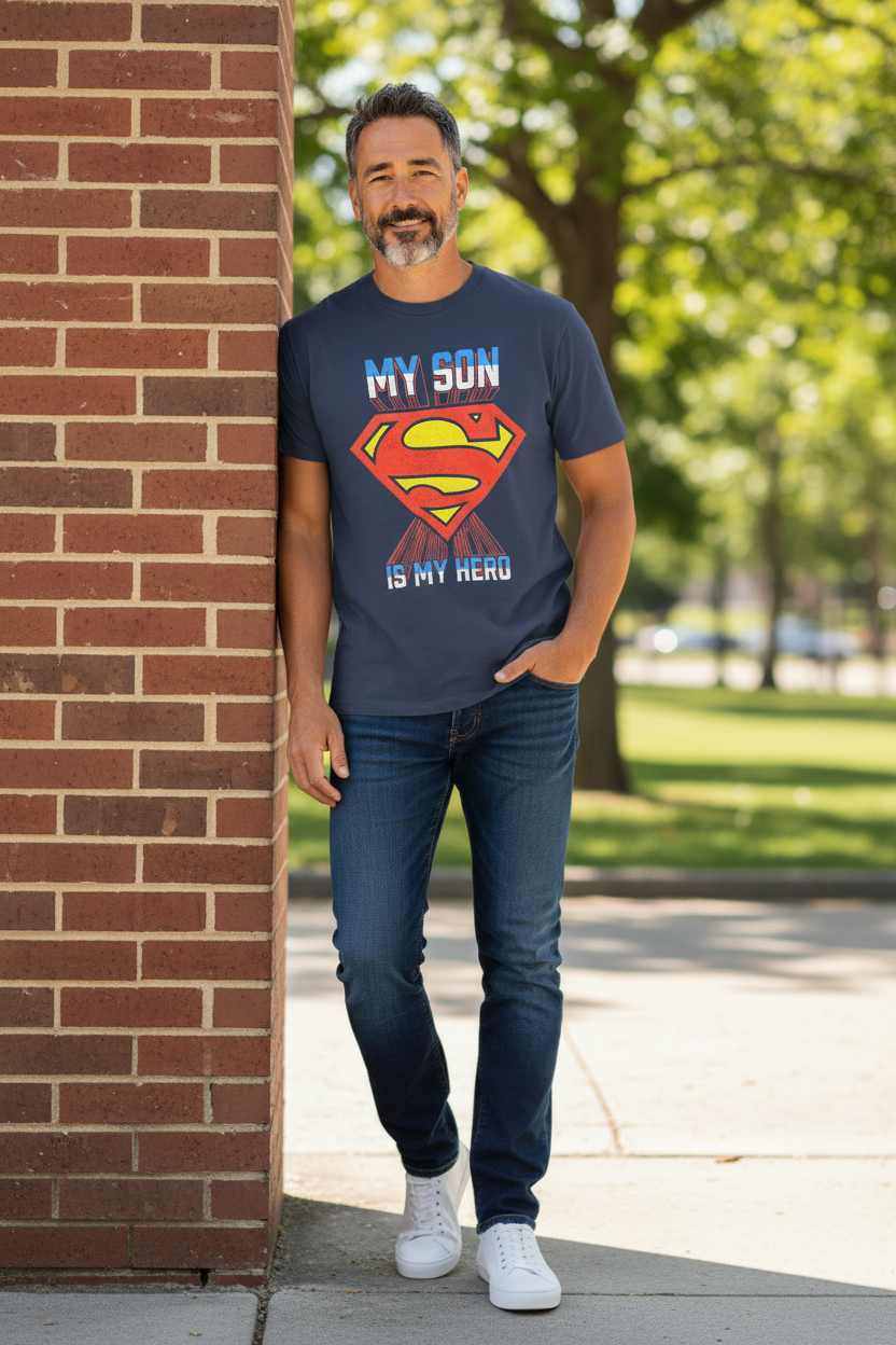 Superman Men & Unisex  Adult T-Shirt – Official Licensed Graphic Tee