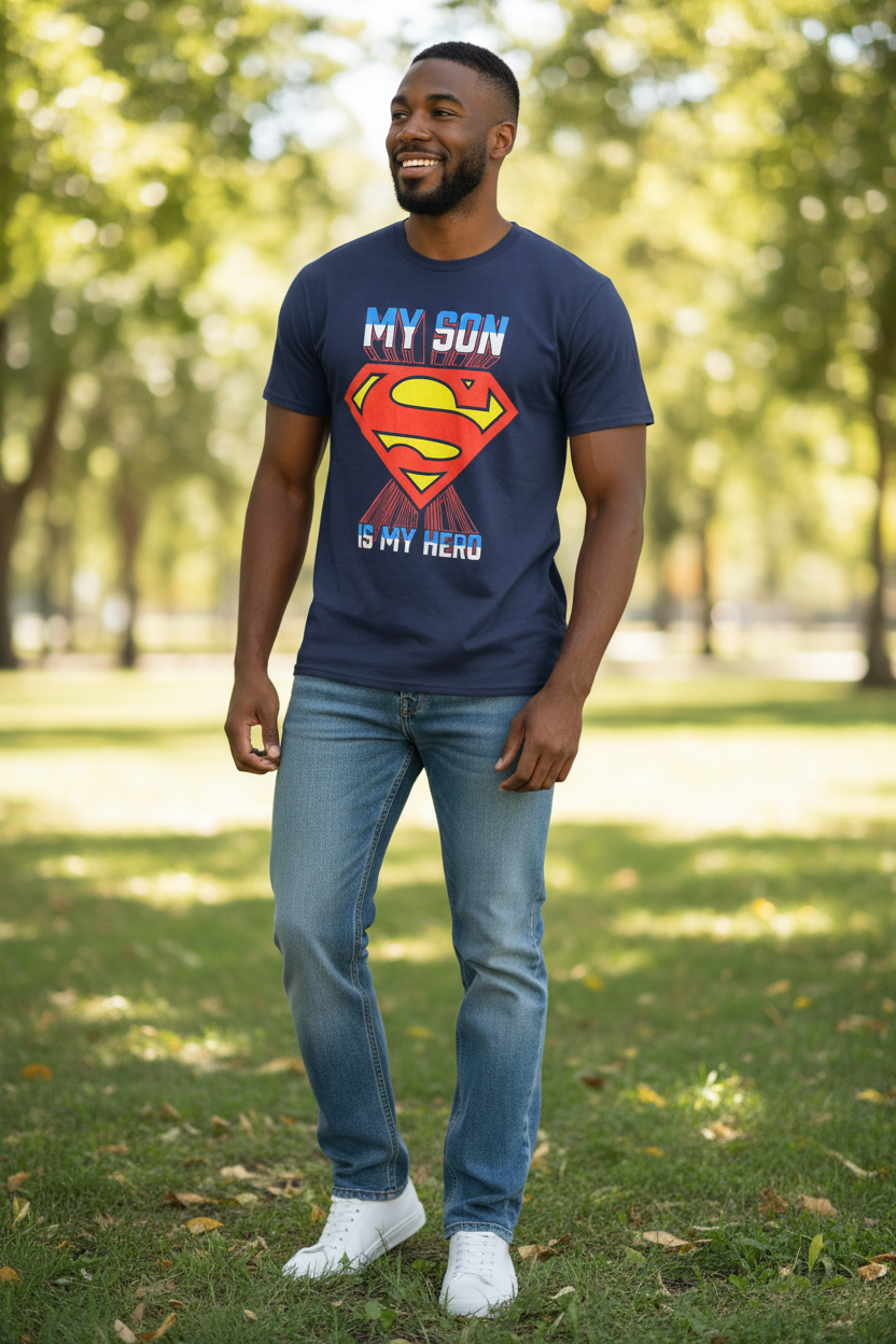 Superman Unisex Adult T-Shirt – Official Licensed Graphic Tee