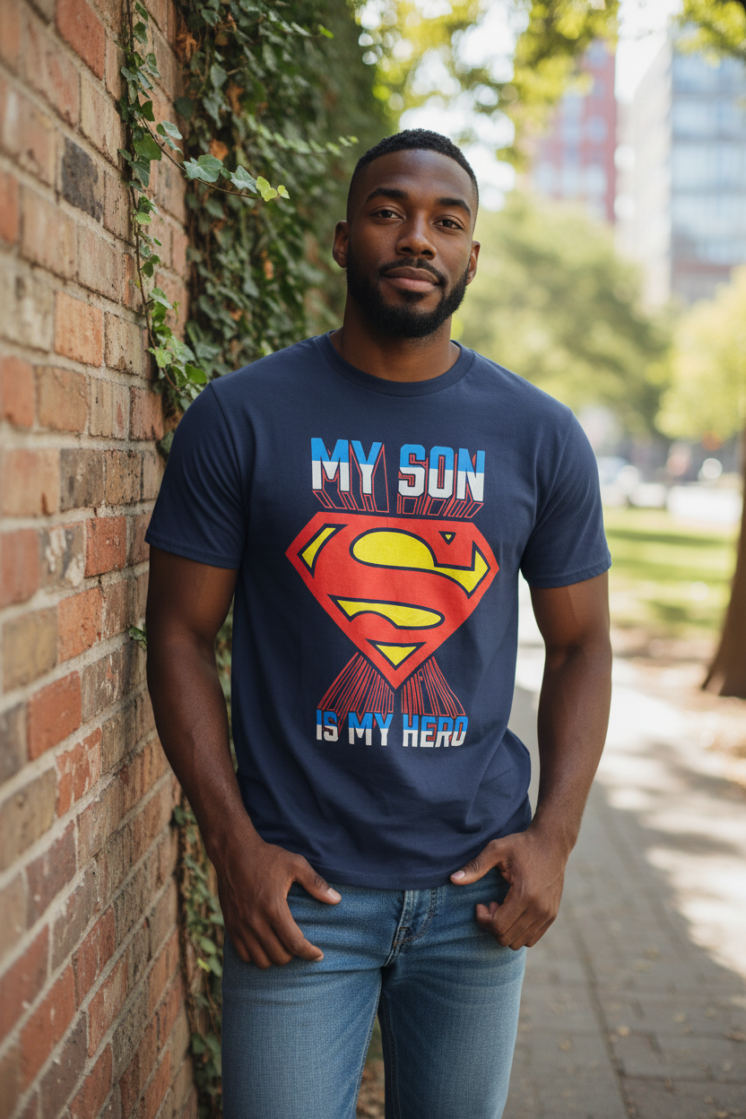 Superman Unisex Adult T-Shirt – Official Licensed Graphic Tee