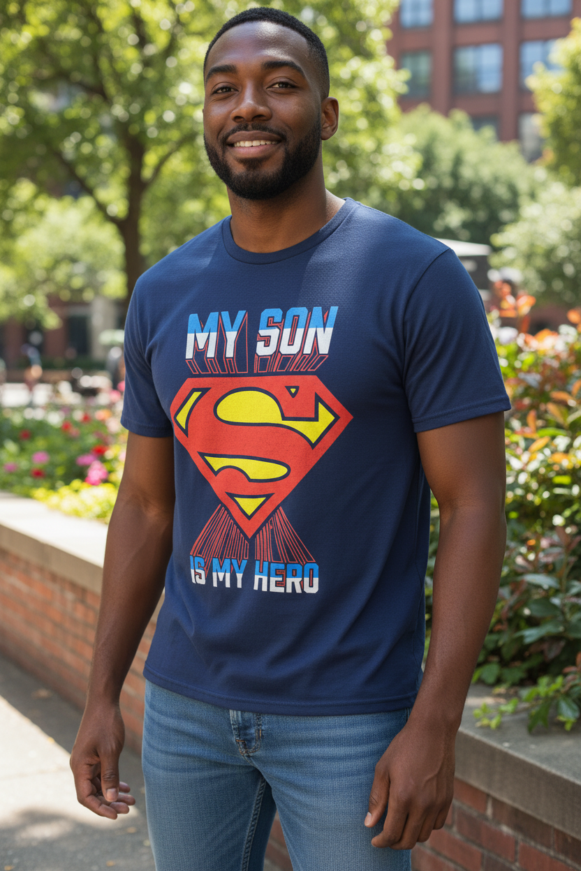 Superman Unisex Adult T-Shirt – Official Licensed Graphic Tee