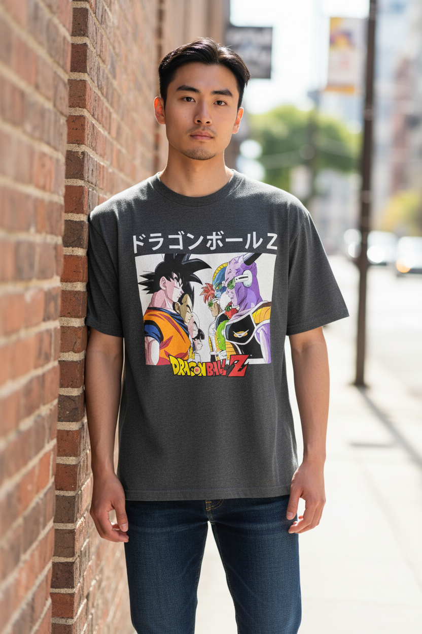 Martial Hero Style Graphic T-Shirt – Unisex Tee for Men & Teens