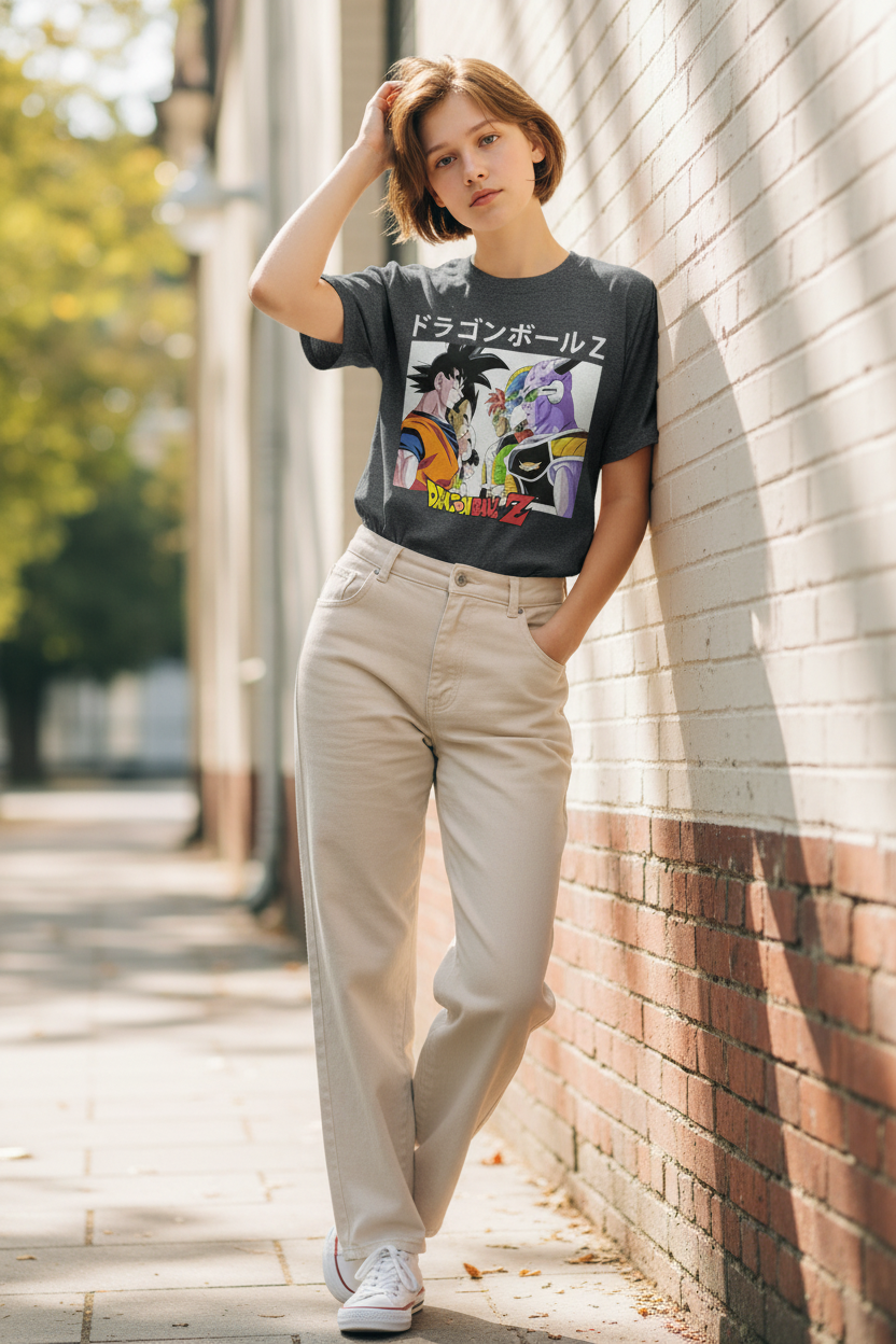 Martial Hero Style Graphic T-Shirt – Unisex Tee for Men & Teens