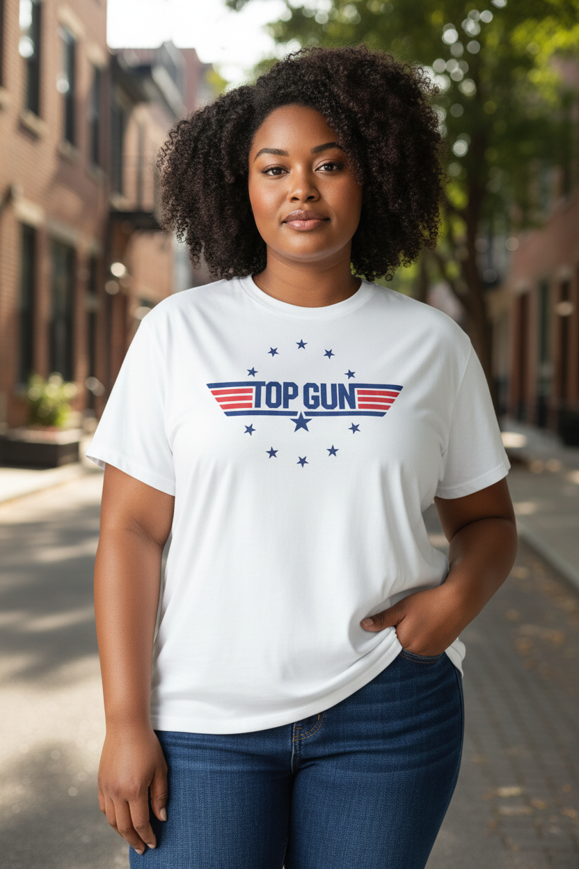 Top Gun Movie Oversize T-Shirt – 3XL, Official Licensed, 100% Cotton