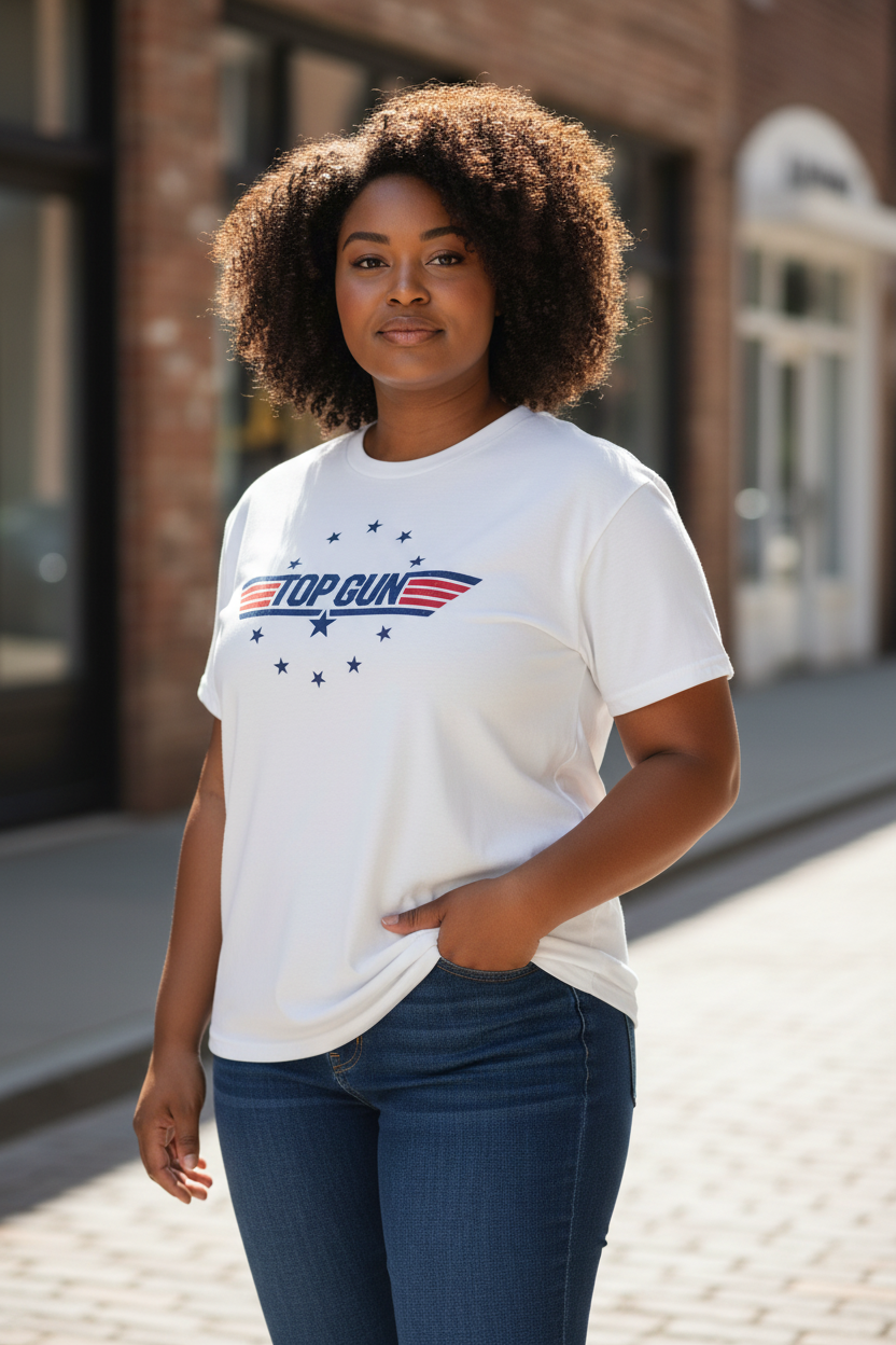 Top Gun Movie Oversize T-Shirt – 3XL, Official Licensed, 100% Cotton