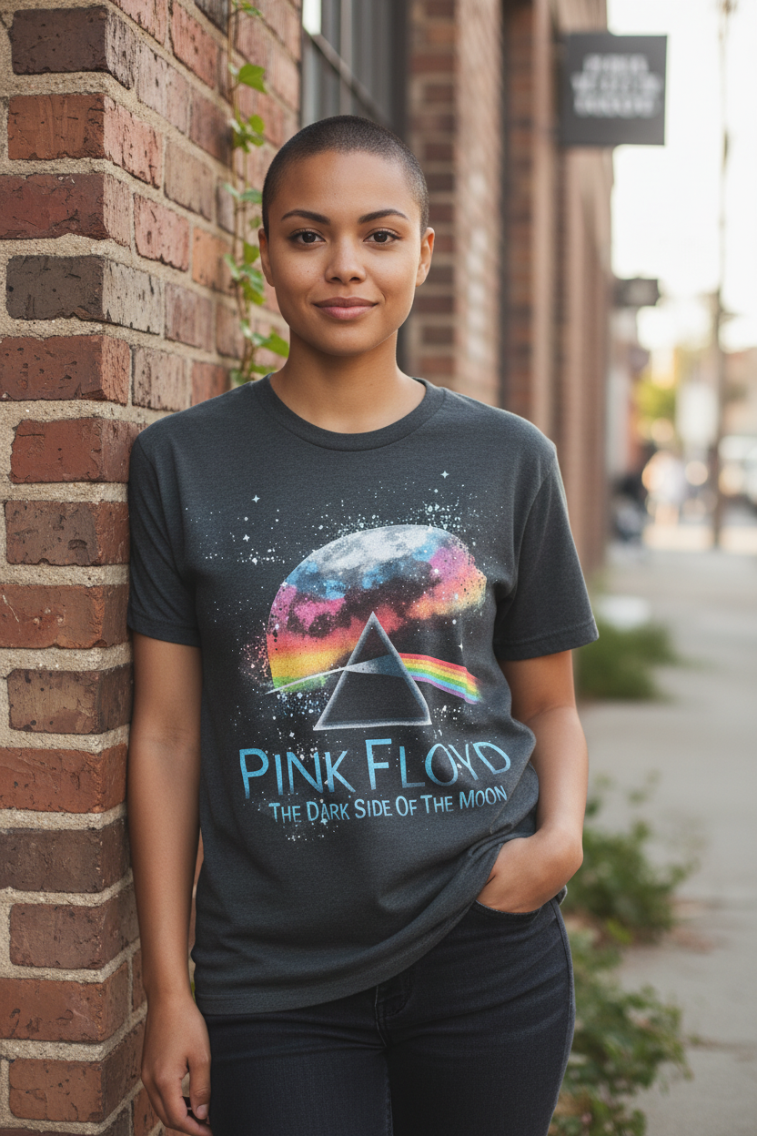Pink Floyd Style Unisex T-Shirt – Music Inspired Graphic Tee