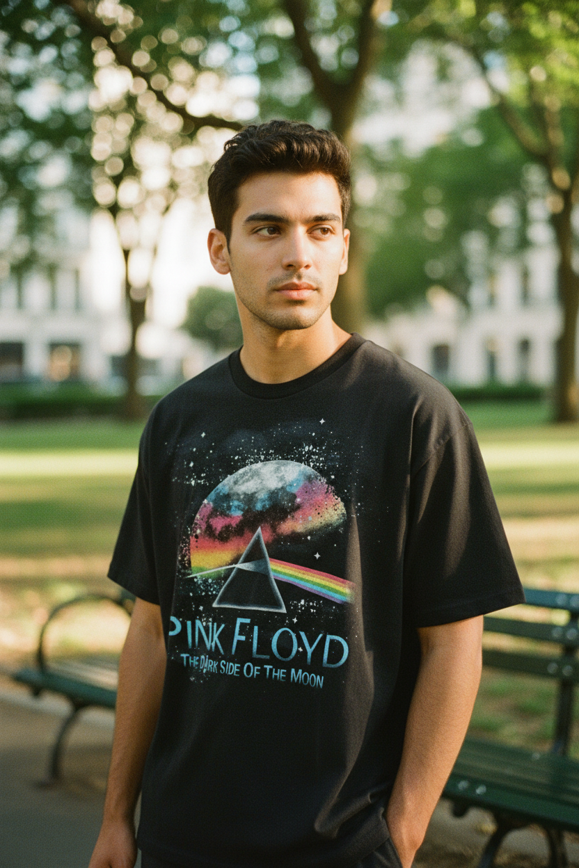 Pink Floyd Style Unisex T-Shirt – Music Inspired Graphic Tee