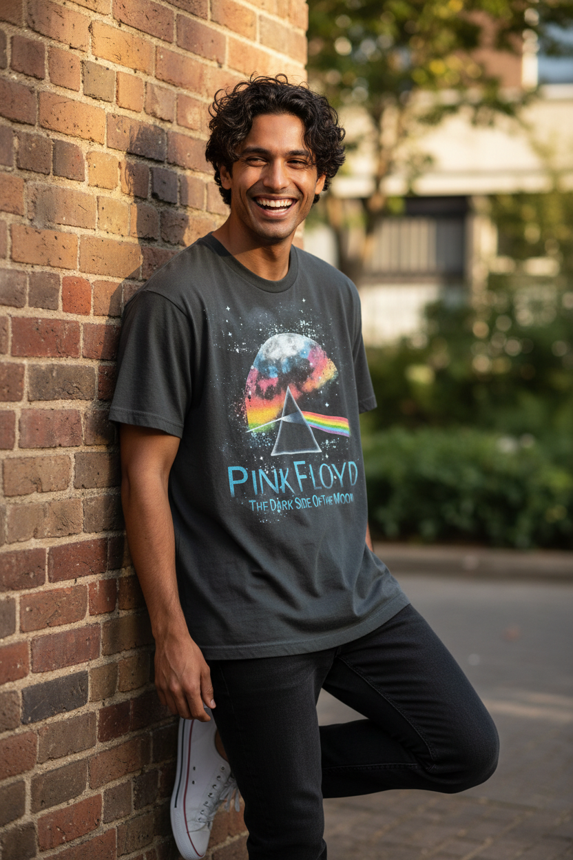 Pink Floyd Style Unisex T-Shirt – Music Inspired Graphic Tee